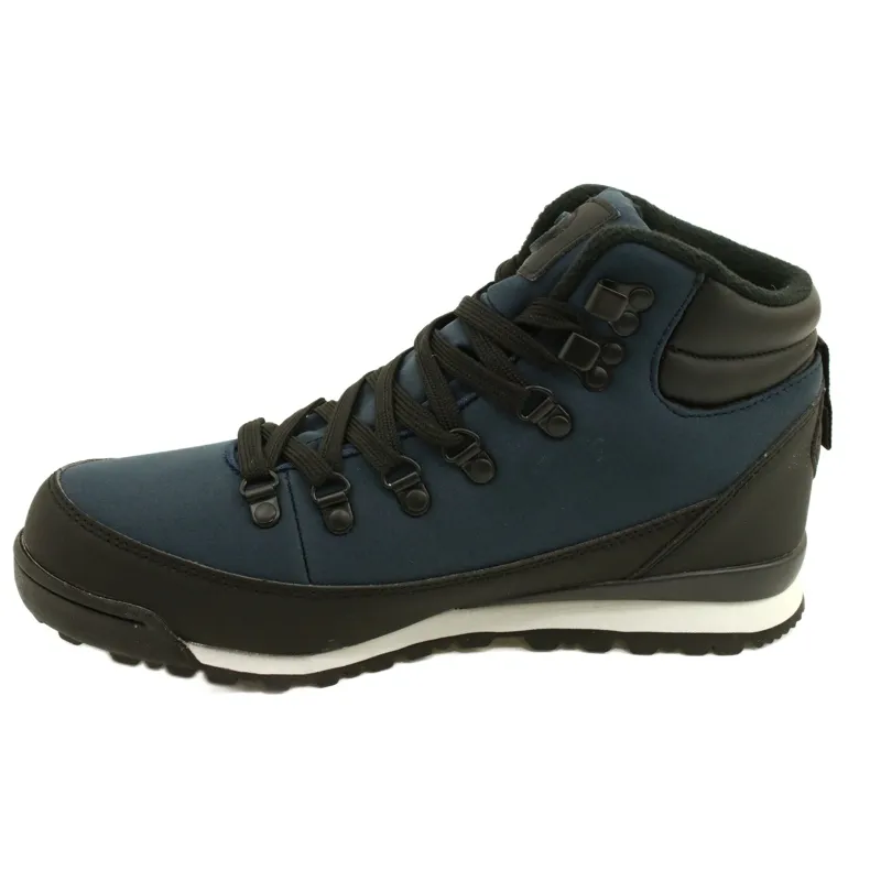 American Club Bottes hiver trekking américaines Softshell WT60 Bleu marine le noir