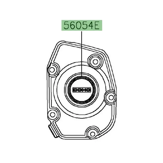 Autocollant "DOHC" carter d'allumage Z900RS Café (2018-2021) | Moto Shop 35