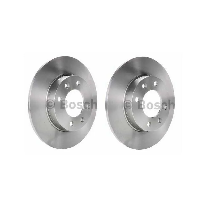 BERLINGO FREINAGE 2x Disques de Frein Arriere - Citroen Berlingo C2 C4 Xsara Picasso Peugeot 307 Partner Bosch