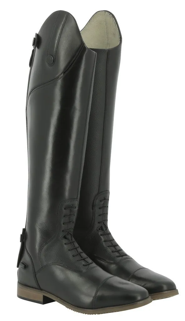 Bottes d'équitation Equithème Wavy en cuir vachette