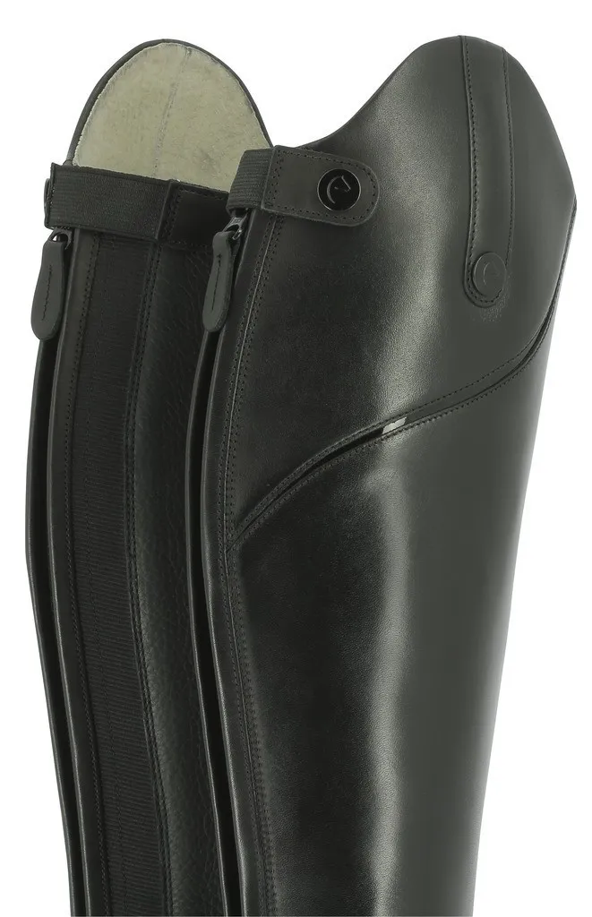 Bottes d'équitation Equithème Wavy en cuir vachette