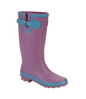 Bottes de pluie femme lilas / turquoise vif StormWells