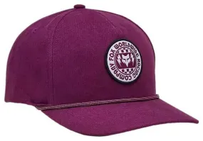 Casquette Fox Trucker Next Level Femme Bordeaux 