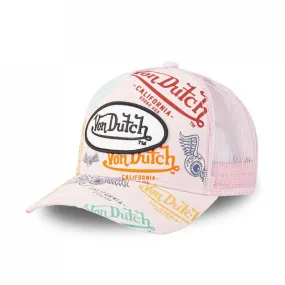 Casquette Von Dutch rose | 29,90€ | Mode urbaine