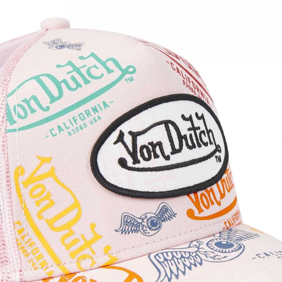 Casquette Von Dutch rose | 29,90€ | Mode urbaine