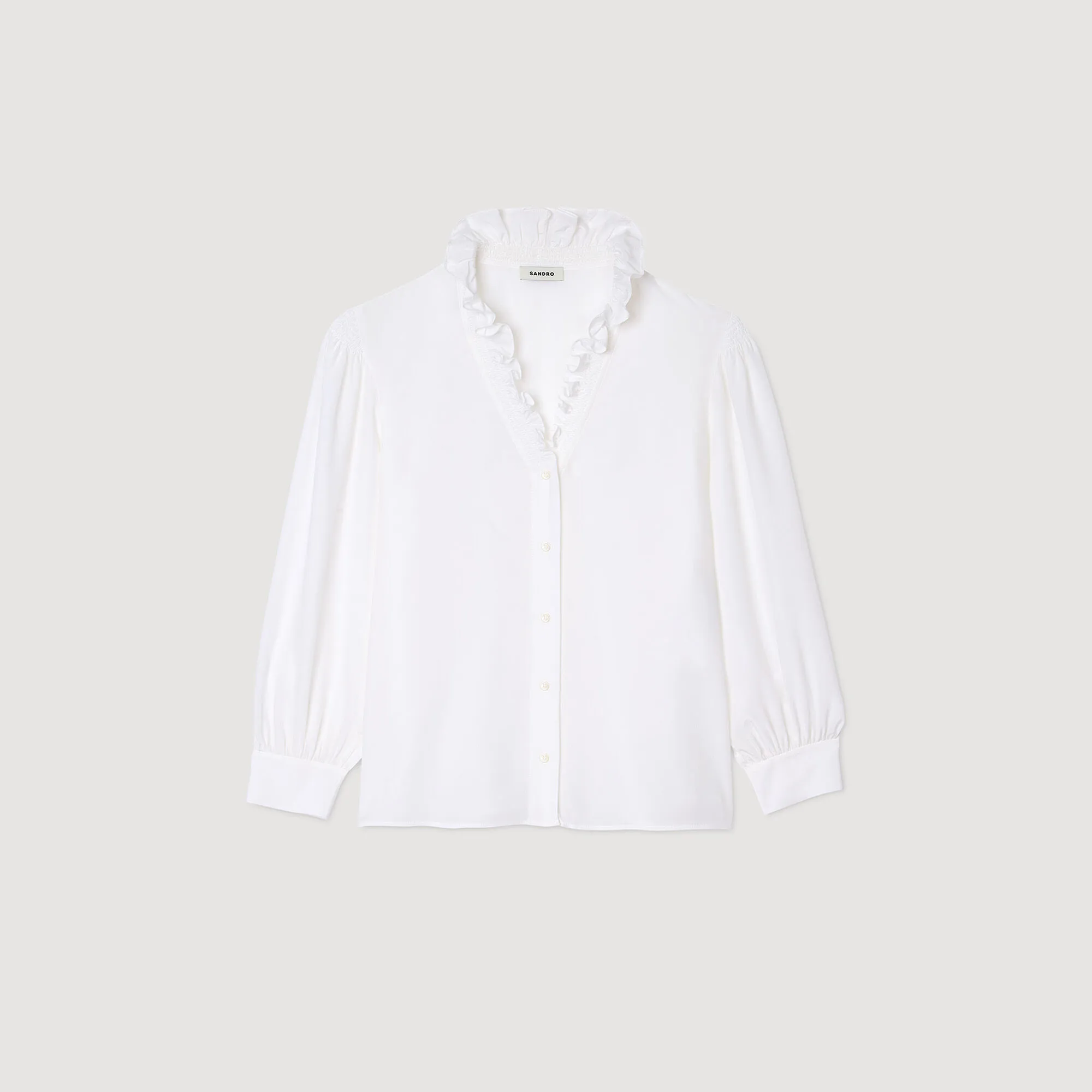 Chemise fluide en soie