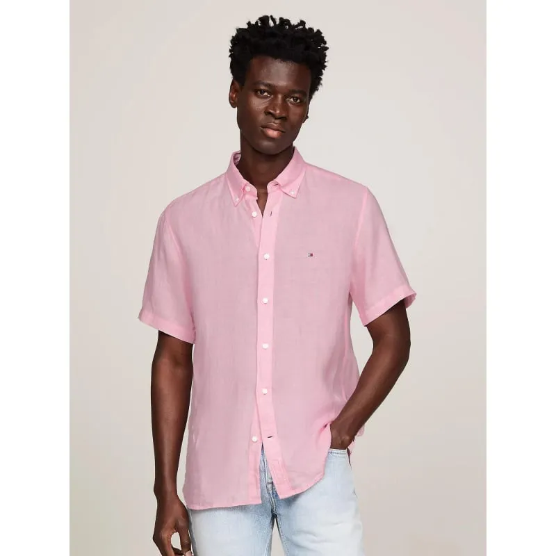 Chemise jaden imprimé floral noir/rose homme - Izac | wimod