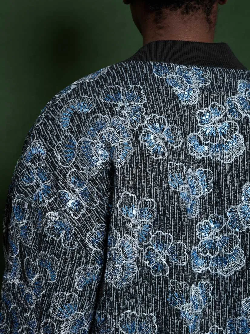 Dream Sister Jane - Alter Bomber Jacket - Sky Blue