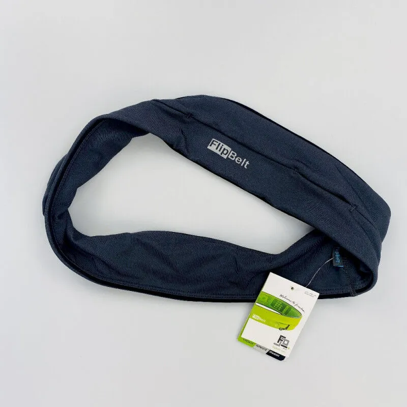 FlipBelt Flipbelt Classic - Seconde main Ceinture hydratation - Gris - XL | Hardloop