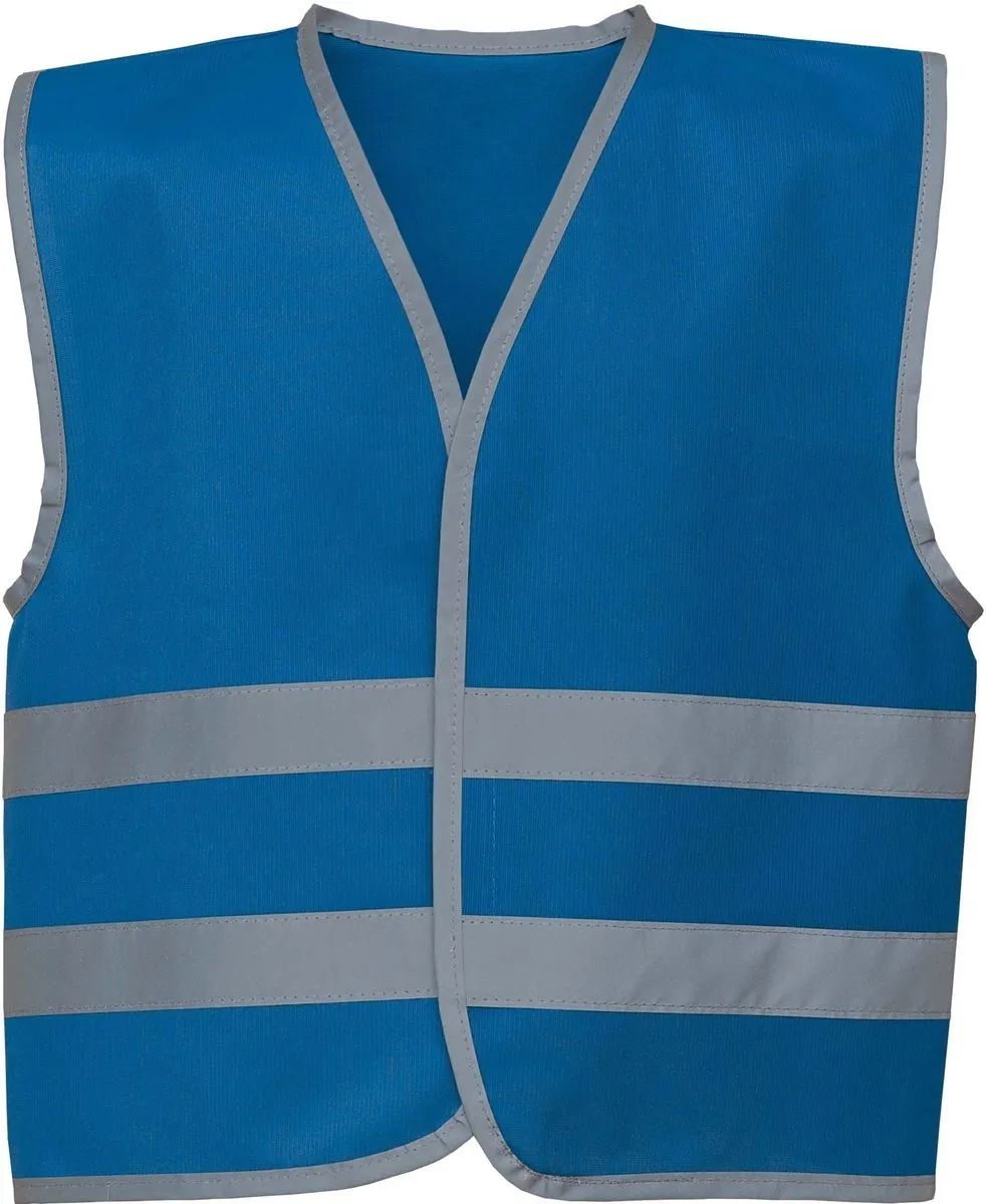 Gilet de sécurité enfant - HVW102CH - bleu roi 