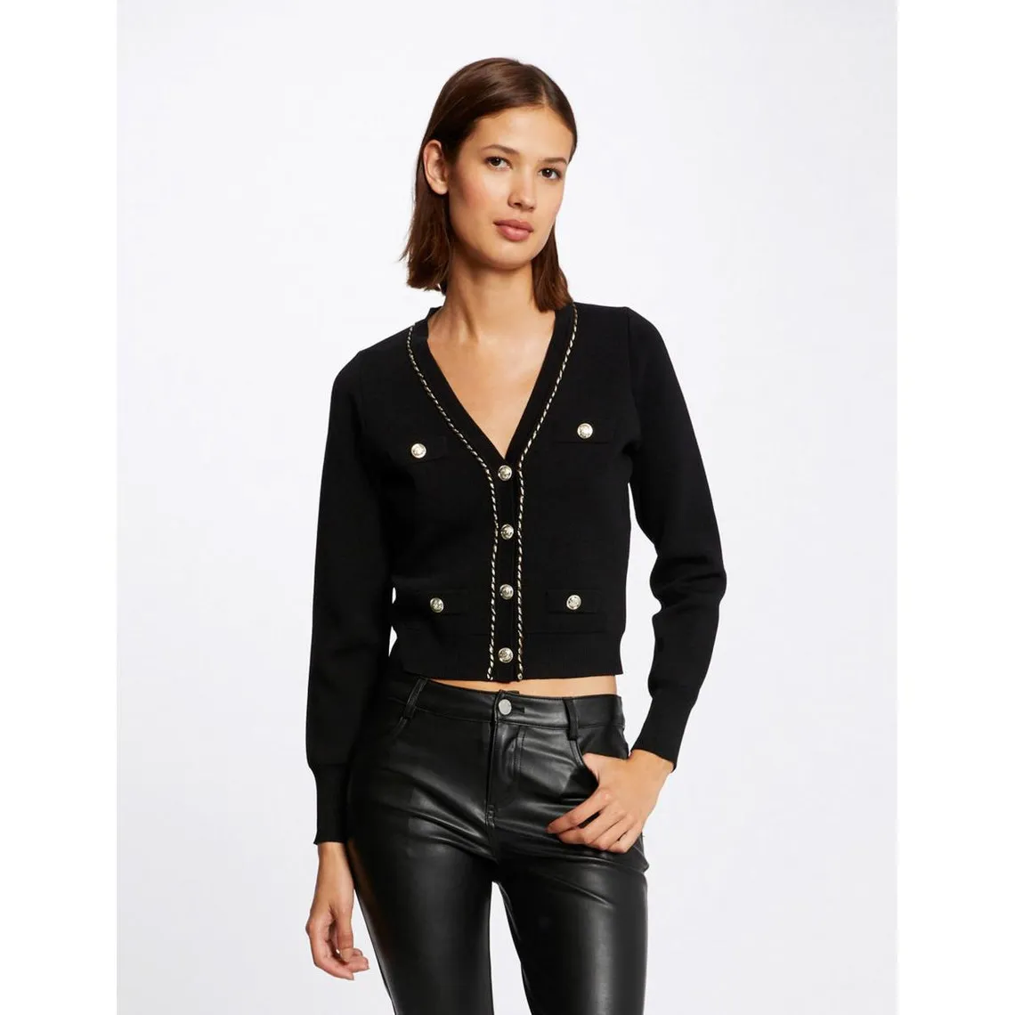 Gilet manches longues boutonnée | 3 Suisses