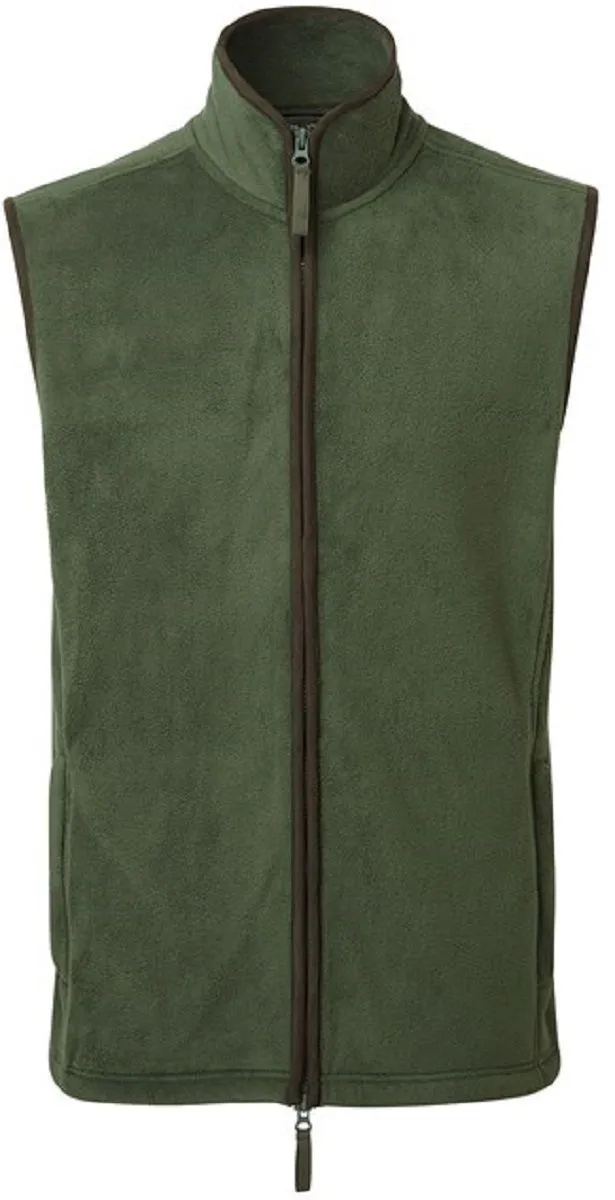 Gilet polaire sans manches - Homme - PR803 - vert mousse 