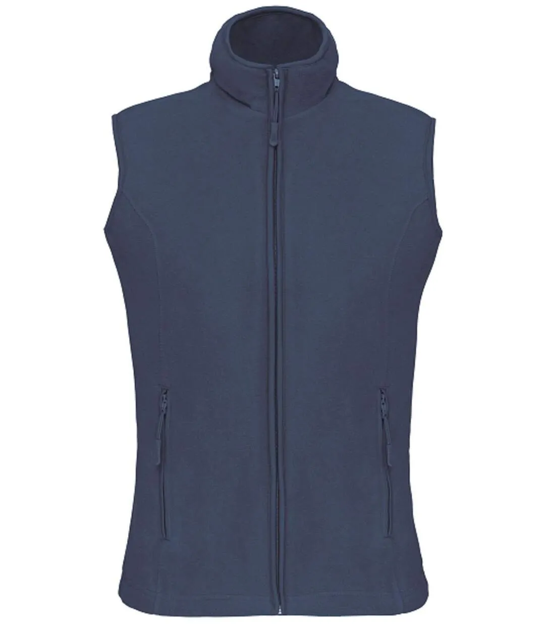 Gilet sans manches micro polaire femme - K906 - bleu deep