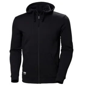 Hoodie Zip Manchester Homme Noir - HELLY HANSEN