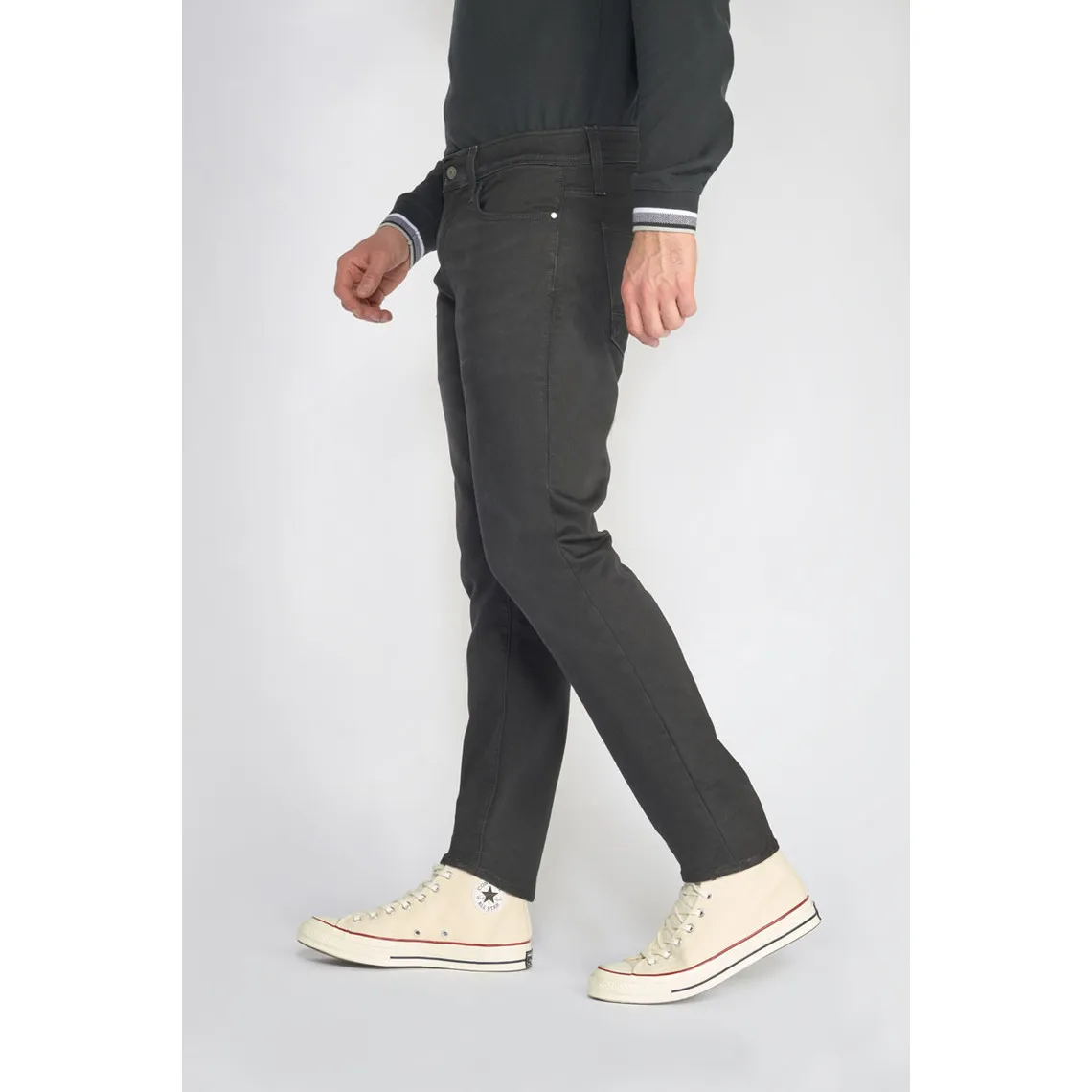 Jeans Jogg 700/11 adjusted  noir N°0 en coton | 3 Suisses