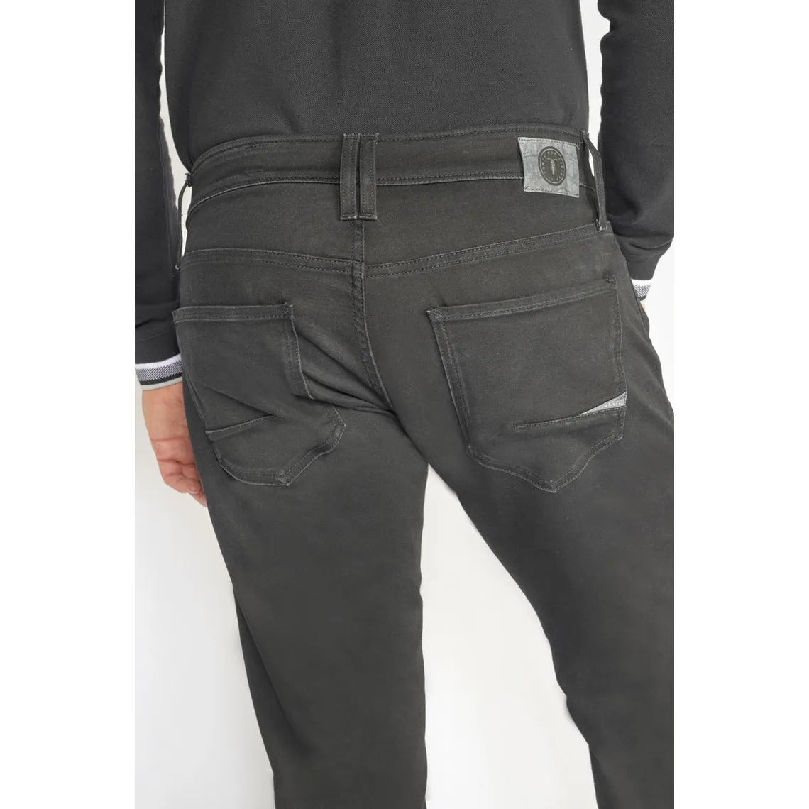 Jeans Jogg 700/11 adjusted  noir N°0 en coton | 3 Suisses