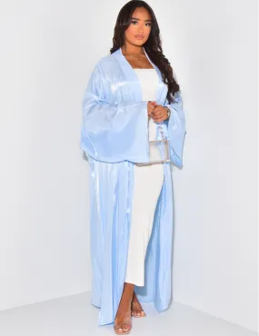 Kimono long et oversize effet irrisé / 61847 - JEANS INDUSTRY