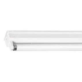 Led armatuur met 20 watt led tube