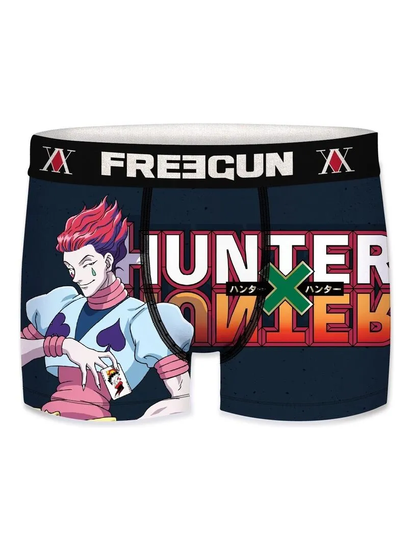 Lot de 3 Boxers enfant Hunter X Hunter Freegun - Rouge