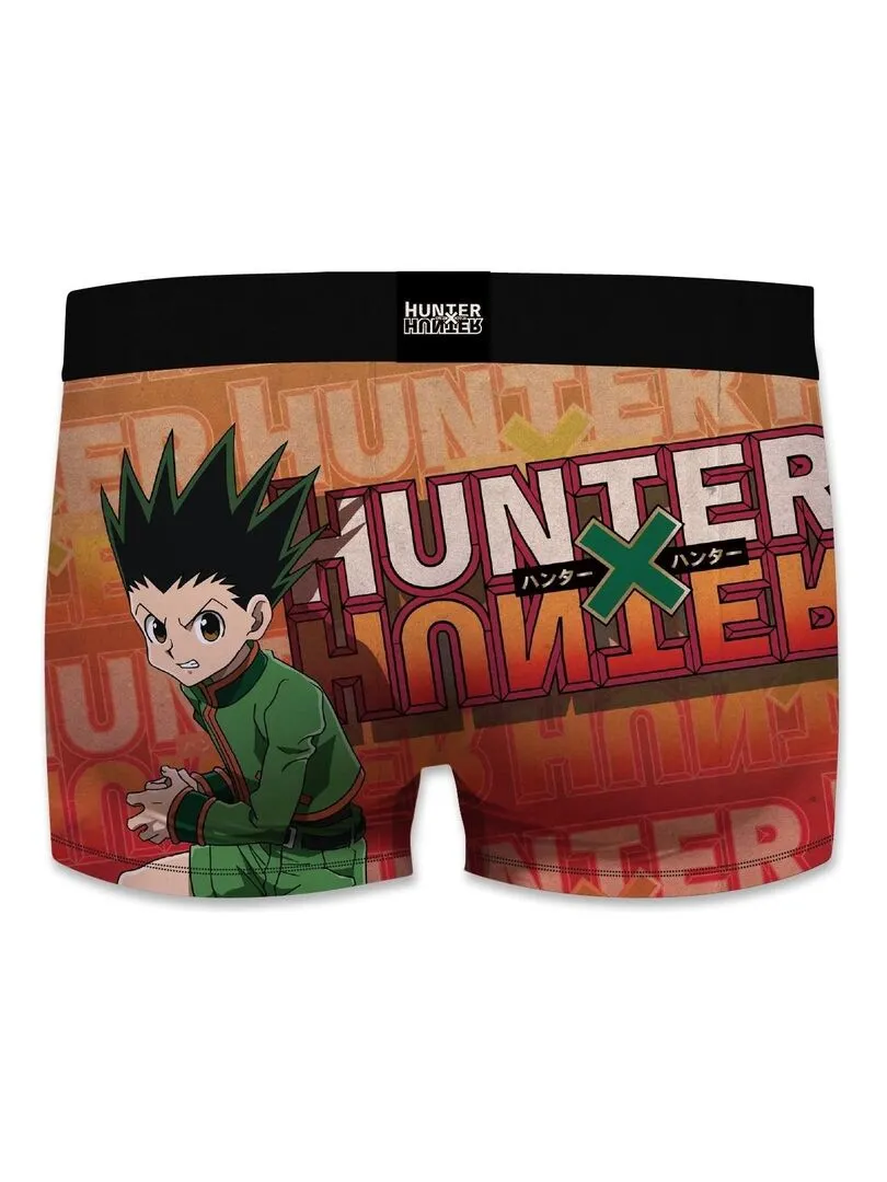 Lot de 3 Boxers enfant Hunter X Hunter Freegun - Rouge