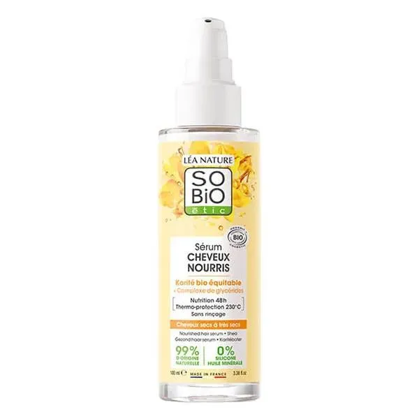 Léa Nature SO BiO étic Sérum cheveux nourris Karité bio 100ml