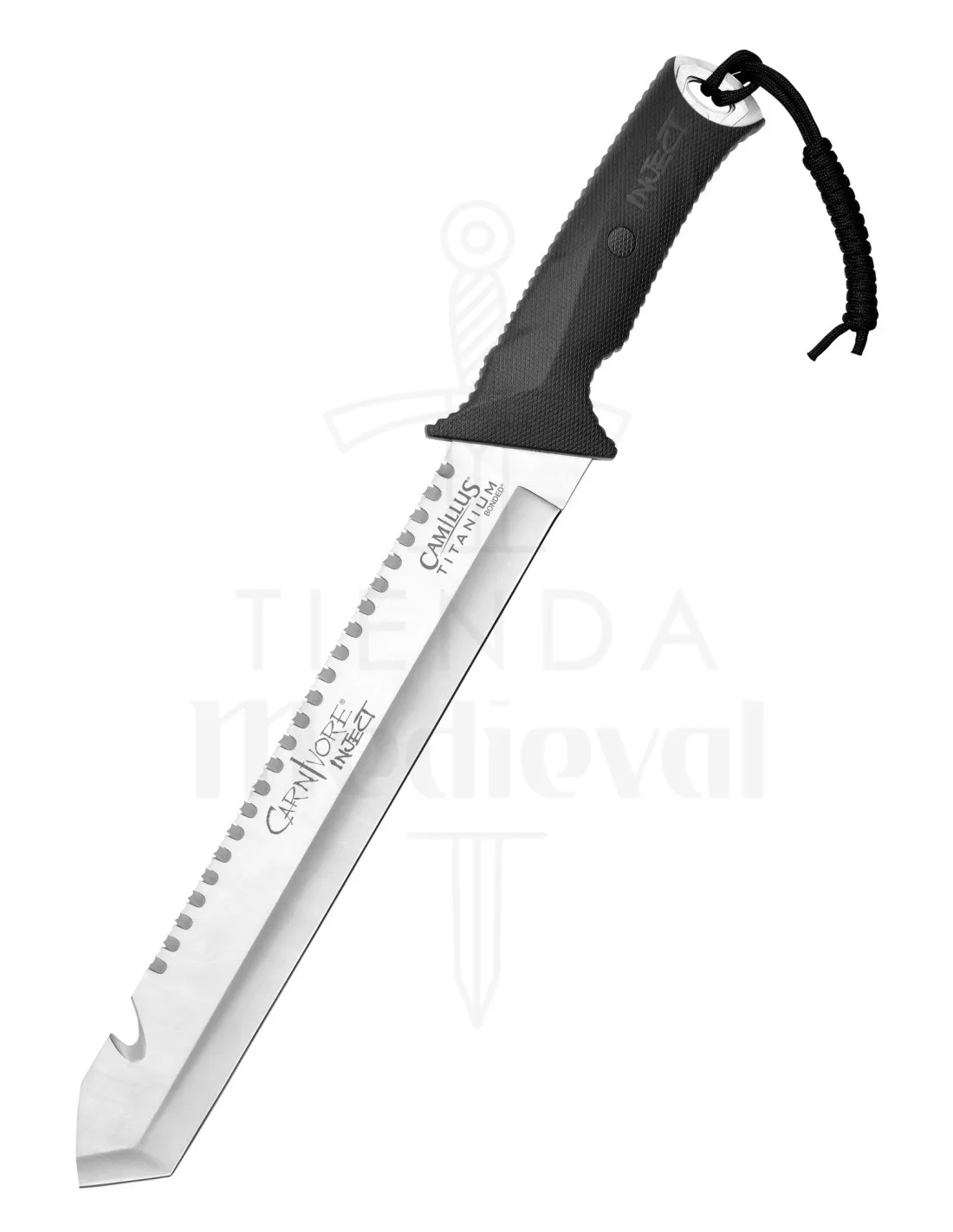 Machette coupe-canne tactique Camillus modèle CARNIVORE INJECT, avec étui ⚔️