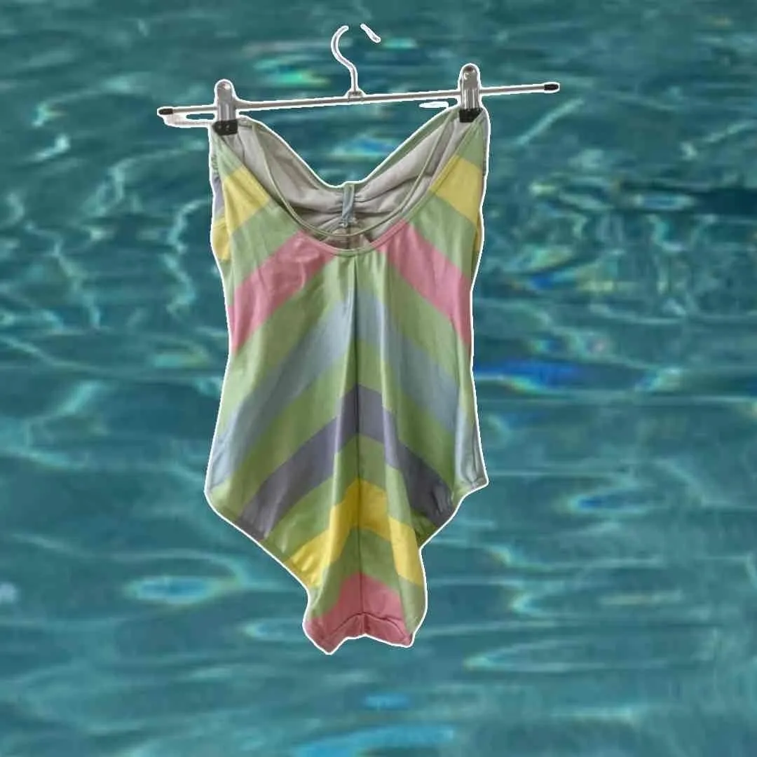 Maillot de bain rayé