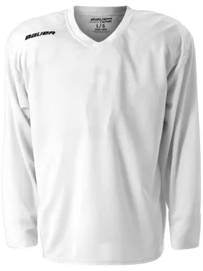 Maillot d'entrainement Bauer Flex blanc senior Maillot Bauer Flex blanc senior