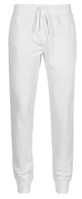 Pantalon jogging coupe slim - homme - 02084 - blanc 