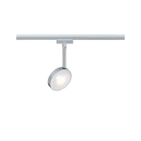 PAULMANN 96891 Spot sur rail LED couleur chrome mat, chrome DISCUS