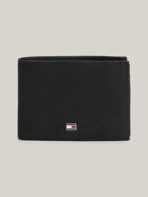 Petit portefeuille en cuir | Noir | Tommy Hilfiger