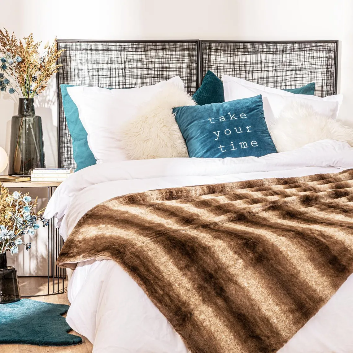 Plaid Four Grizzli Ray 120 x 160  | 3 Suisses