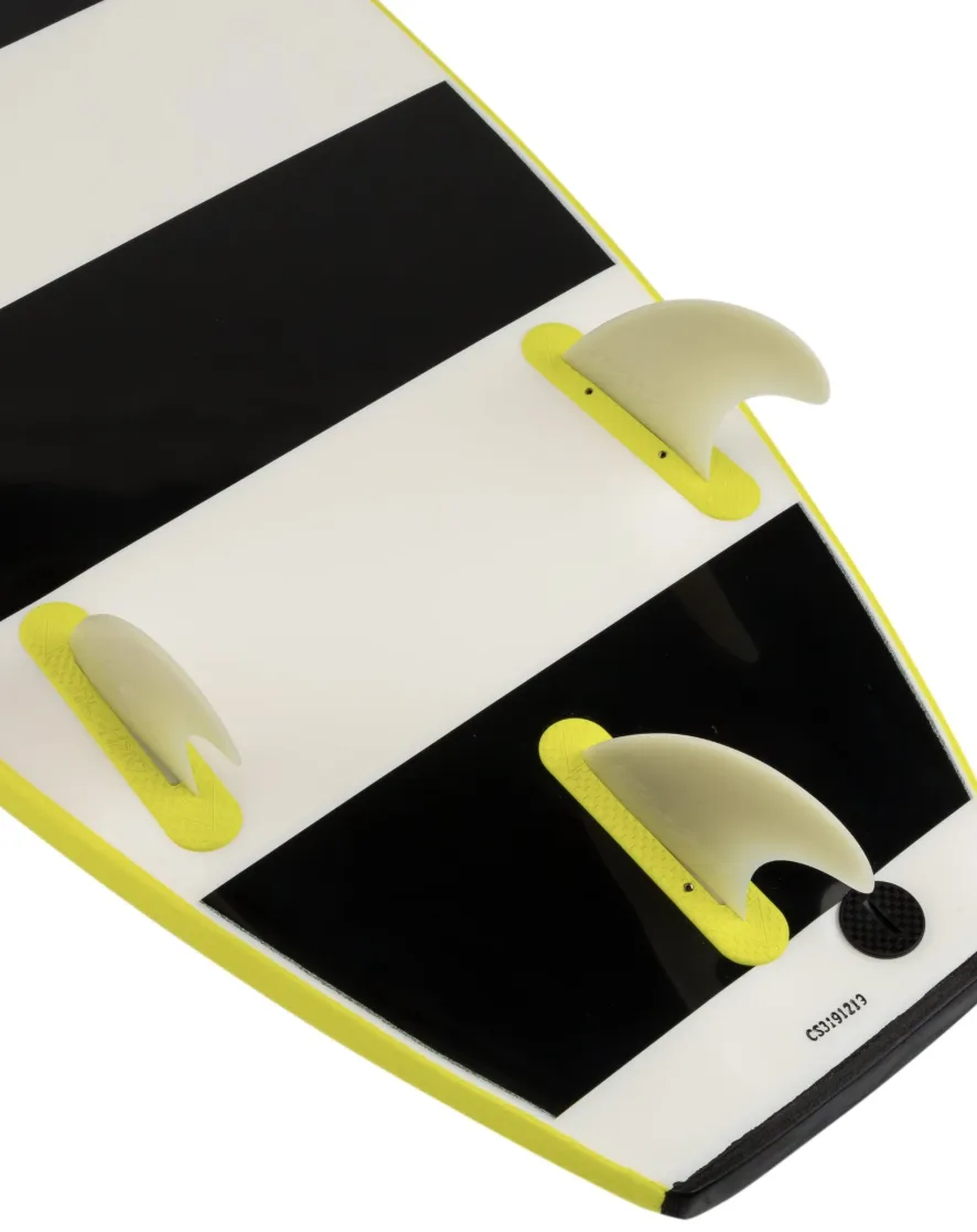 Planche surf Odysea Stump 5'0 Thruster - Electric Lemon