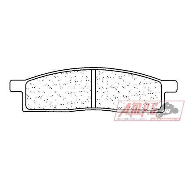 Plaquettes de frein CL BRAKES Off-Road métal fritté - 2424MX10