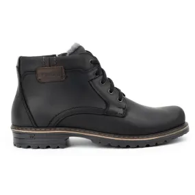 Polbut Bottes de neige pour hommes J35 noir le noir