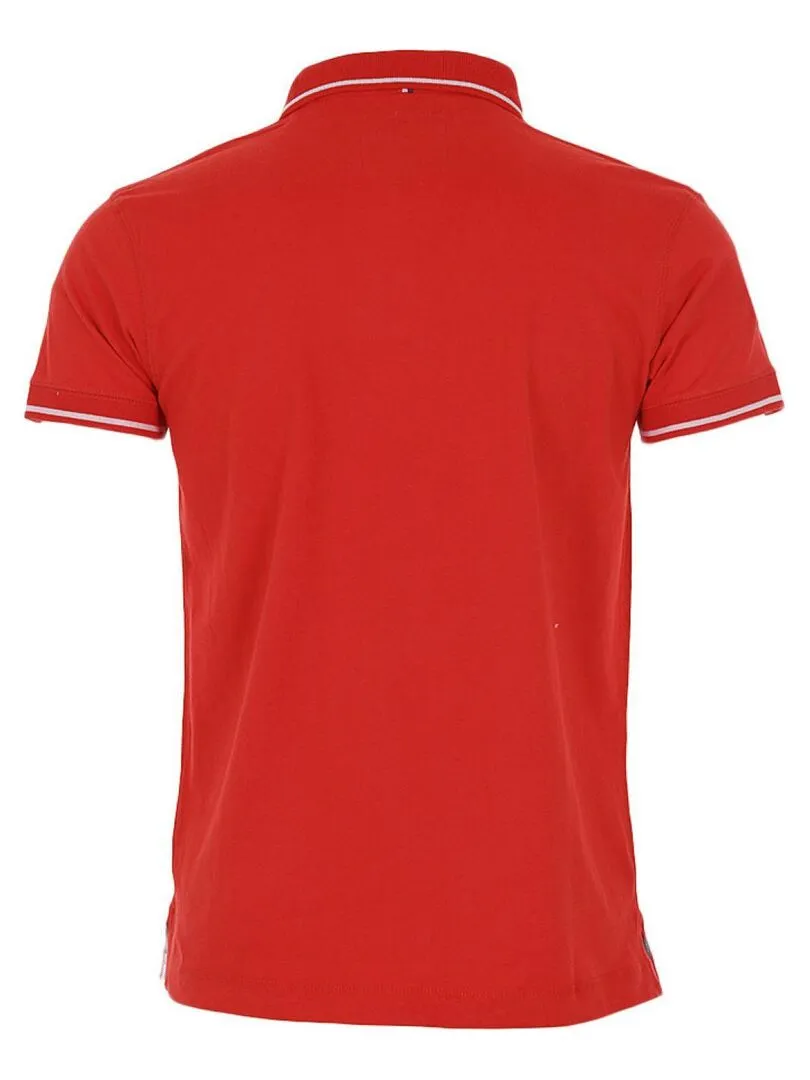 Polo manches courtes homme CAZRI - VENT DU CAP - Rouge