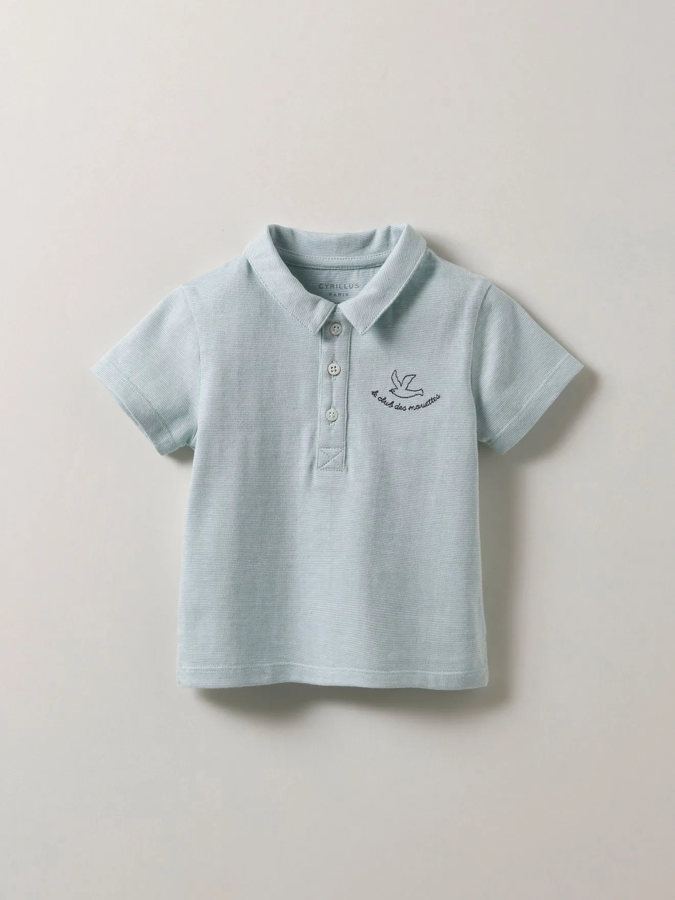 Polo rayé Bébé - Coton biologique