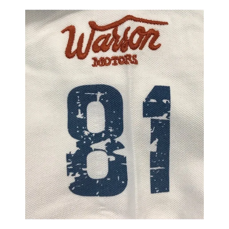Polo Warson Liège Rome Blanc