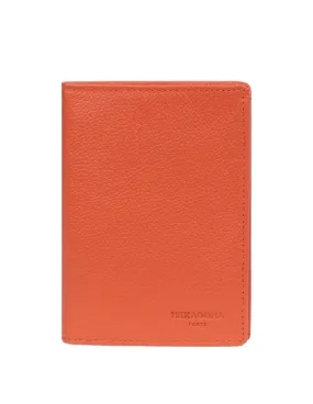 Portefeuille Hexagona Ref 59367 Orange 13*9,5*2