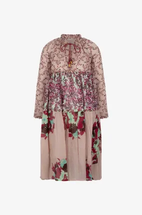 Robe midi en coton