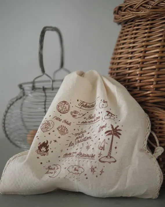 Sac filet – Merci pour la création ©Catho Rétro 