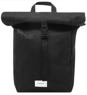 Sac à Dos Sandqvist Kaj Black Avec des Sangles Noires