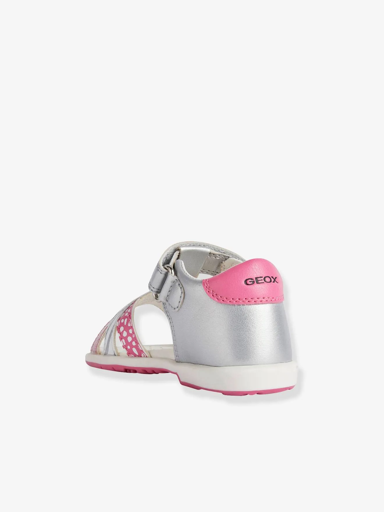 Sandales bébé B. Verred B - SINT. GEOX® lt grey/fuchsia - Geox