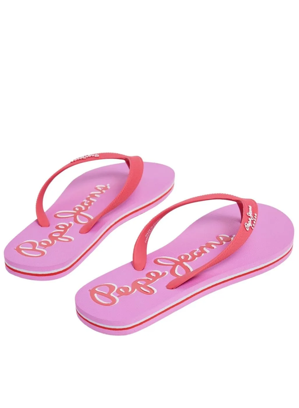 Sandales Pepe jeans Bay Beach Brand Rose pour femme