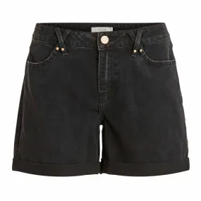 Short en jeans noir Femme VILA à prix dégriffé ! | Degriffstock 