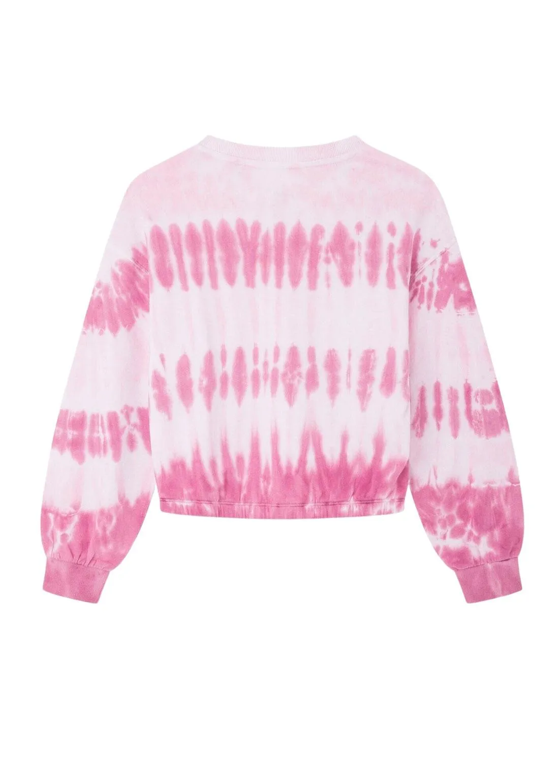 Sweat-shirt Pepe Jeans Olesya Tie Dye Rose Pour Fille