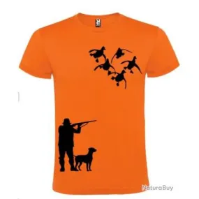 T-shirt 100 % coton motif chasse aux canards votre t-shirt chasse spéciale Personnaliser