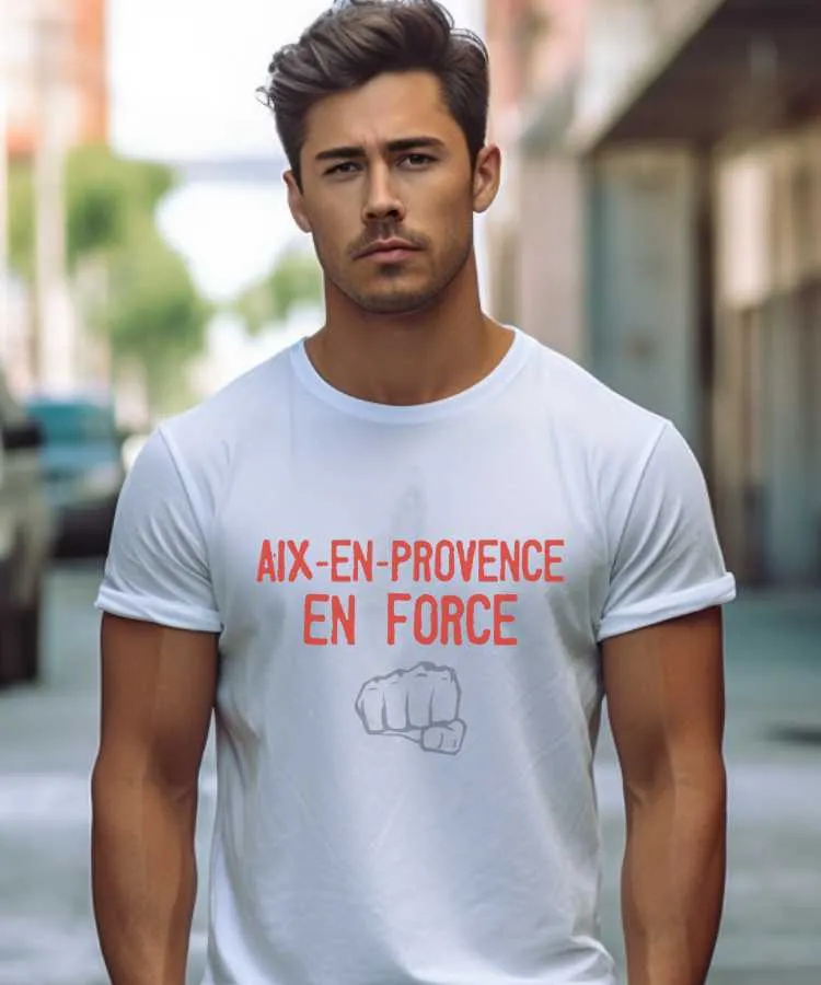 T-Shirt Aix-en-Provence en force