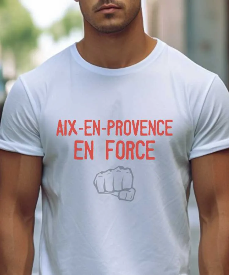 T-Shirt Aix-en-Provence en force