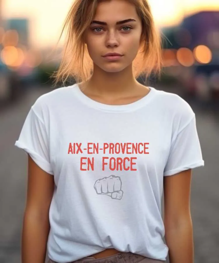 T-Shirt Aix-en-Provence en force